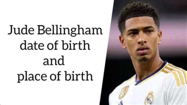 Unveiling The Mystery: Bellingham Date Of Birth And More