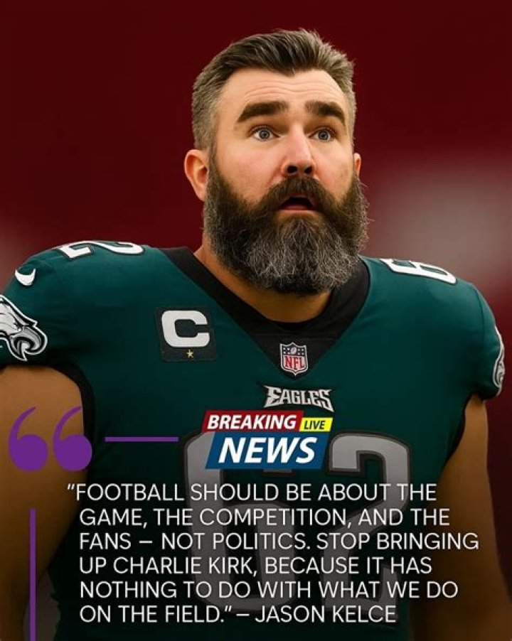 Jason Kelce: A Voice Beyond The Field In Politics